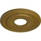 Ekena Millwork Lauren Ceiling Medallion (Fits Canopies up to 6 1/4"), 20 5/8"OD x 6 1/4"ID x 1 3/8"P, Gold CM20LNGLS - alternate 2